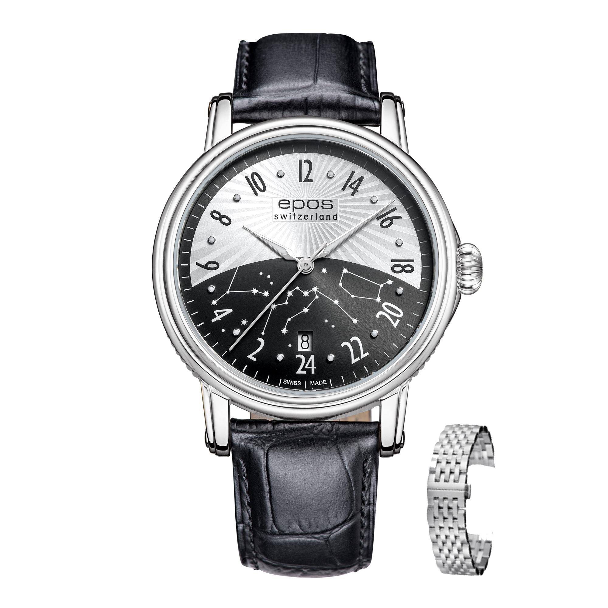 瑞士艺术制表大师爱宝时(epos)-emotion情感系列 日夜无间 3390.302.